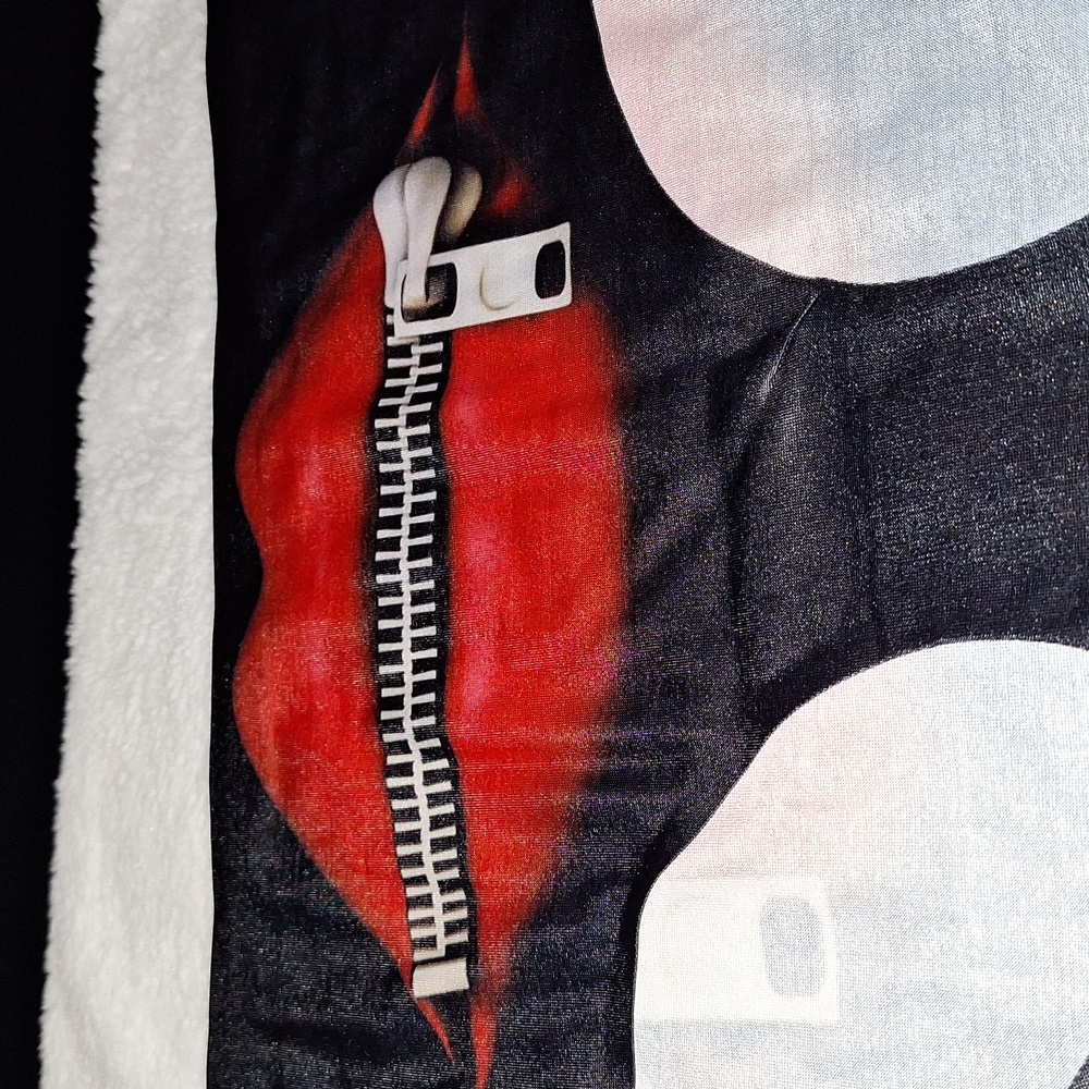 My Lips Are Sealed Women's XXL Panties - Picture 2 of 4